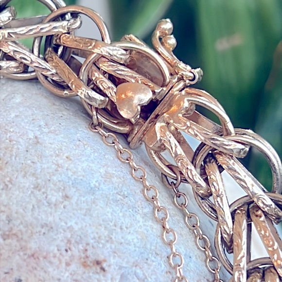 14 karat gold, Vintage, Bracelet - Picture 10 of 13